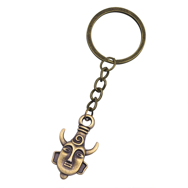 Classic Anime Movie Keychain Supernatural Sided Amulet Buddha Head Metal Key Chain Party Jewelry Gifts For Friends view 6