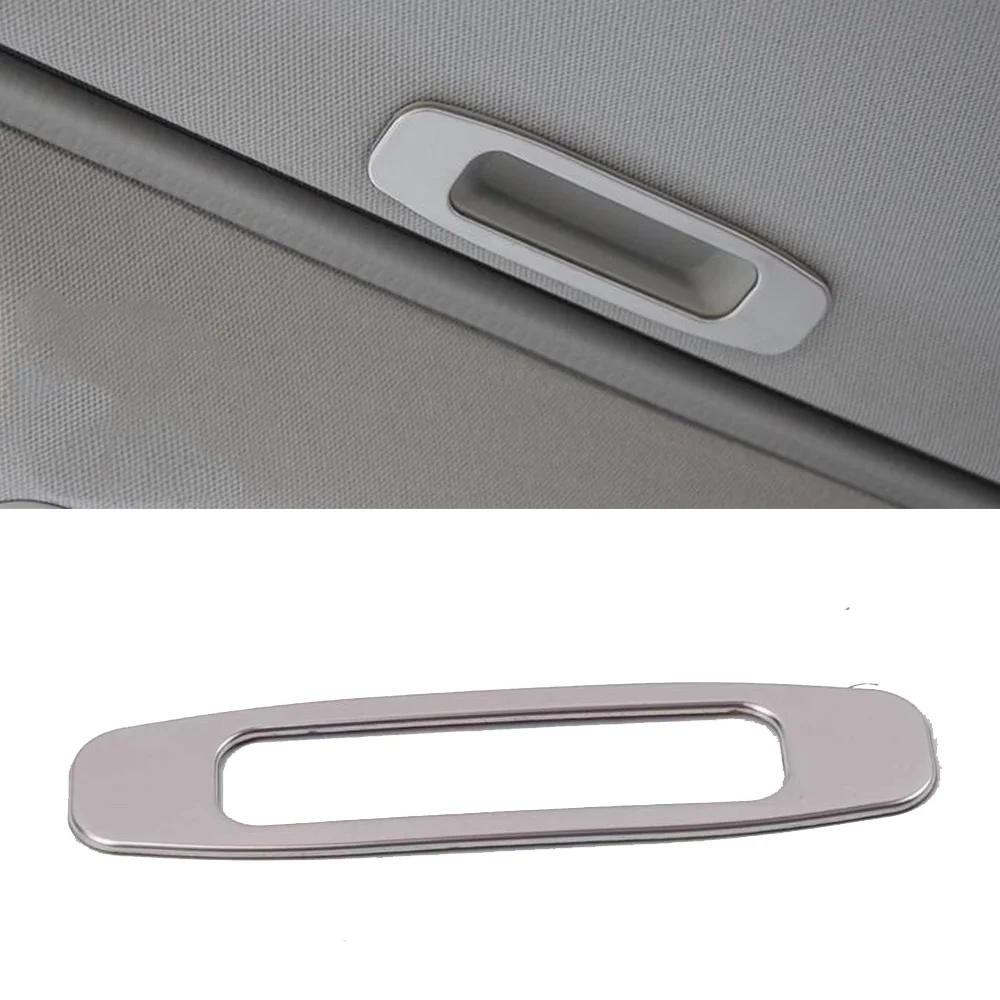 Car Door Detector Inner Trims Stainless Steel Sun Roof Skylight Roof Frame Lamp 1pcs For Toyota Corolla Altis 2014 2015-2019