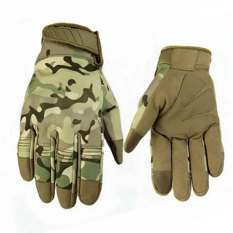 New Outdoor Tactical Gloves Anti-skid Protective Shell Sport Cycling Motorcycle Workout Fitness Gloves For Men Women