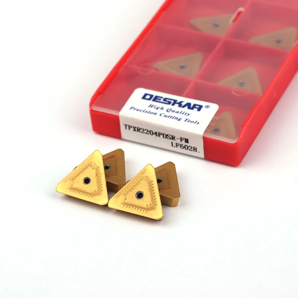 DESKAR TPXR2204PDSR-FM LF6028 Phay CNC Công Cụ Carbide Máy Tiện Thép Dụng Cụ Phần Cắt Sản Phẩm Chất Lượng Cao