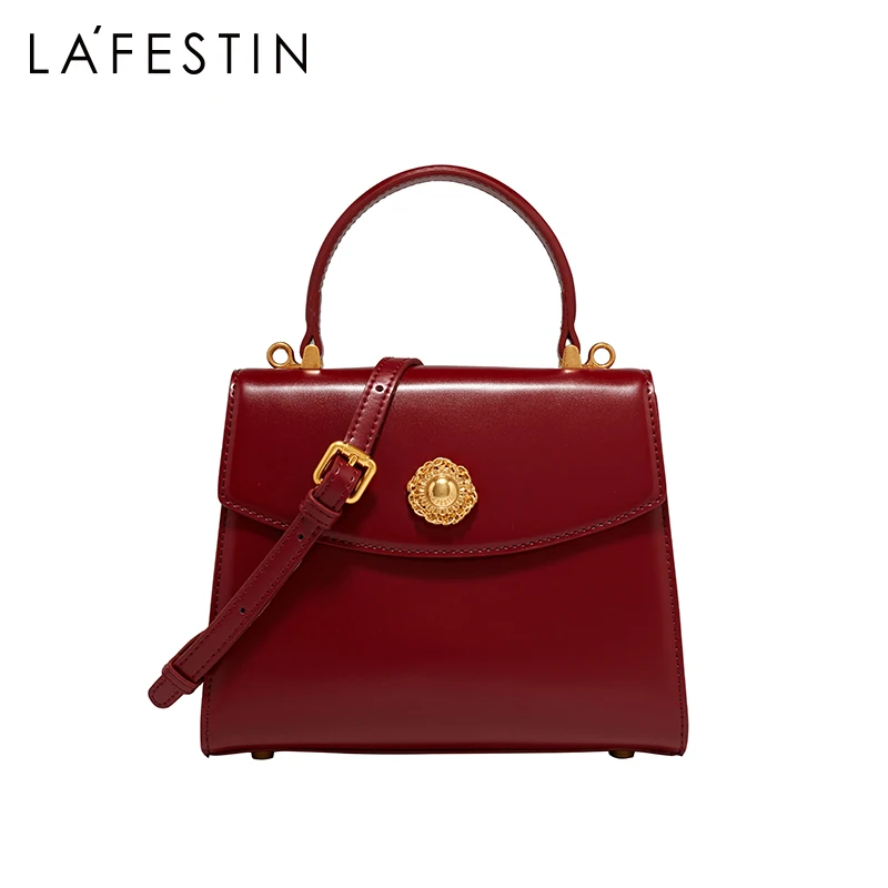 LA FESTIN Original Women Bag 2023 New Handbag Fashion Brand Classic Crossbody Shoulder Messenger Bags Retro Luxury Designer Bag