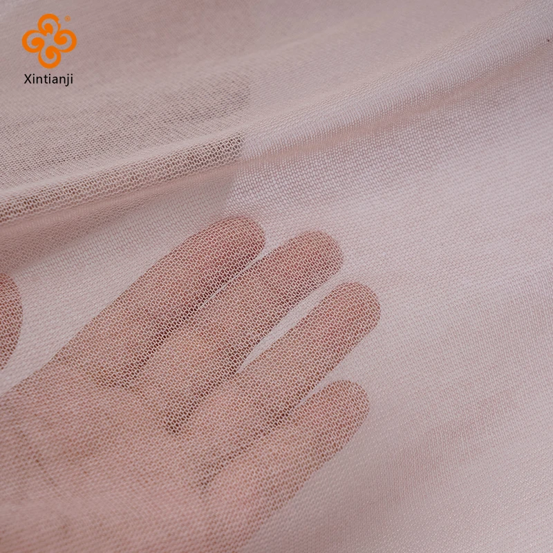 Cheap Fabric  Thin Soft Breathable Cotton Jersey Fabric  See Through For Summer Cardigan Beach Holiday 50X150cm/Piece A0032