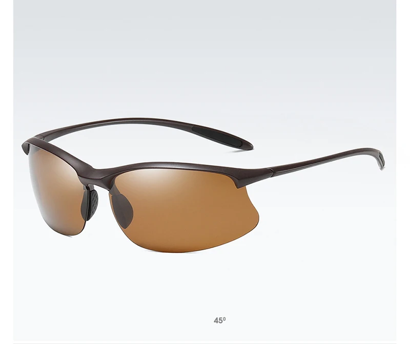 Ultraleichte Sport-polarisierte Sonnenbrille für Herren und Damen, klassische Reimless-Sonnenbrille, modisch, für Outdoor-Fahren, Angeln – Detail 13
