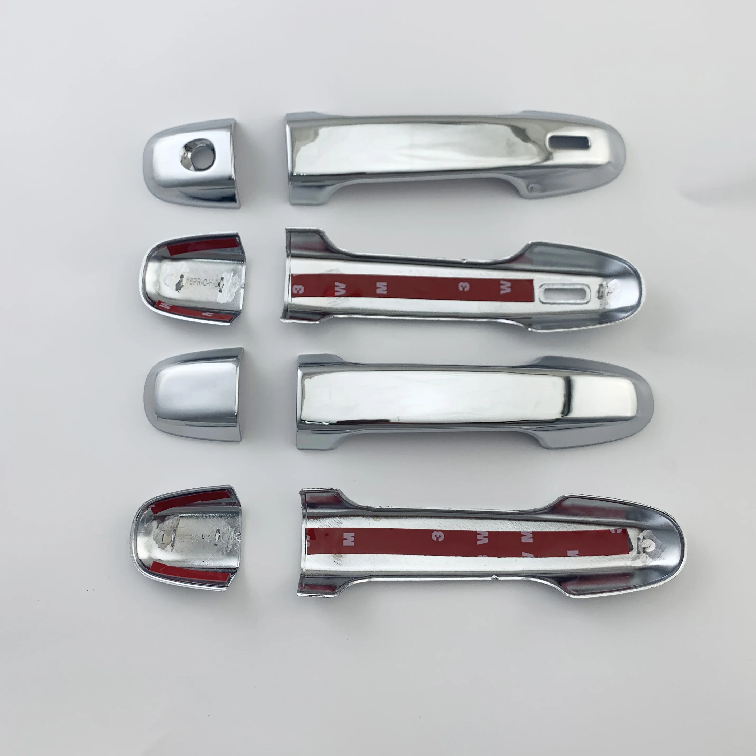 For toyota  Prius c  AQUA  2012-2019 ABS Chrome/carbon Accessories Stickers Car Styling door handle cover