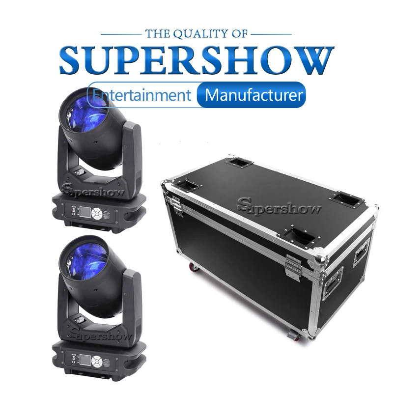 

2Pcs/Lot Flightcase 100W LED Beam Moving Head Light Machine for LED Stage Light Party Bar Nightclub DJ Equipment
