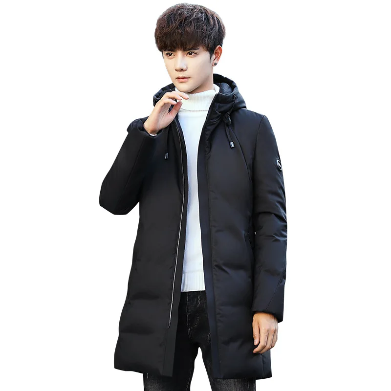 Men's down Jacket Winter New Style Men's Mid-length down Jacket Urban Fashion down Jacket Men'S Wear