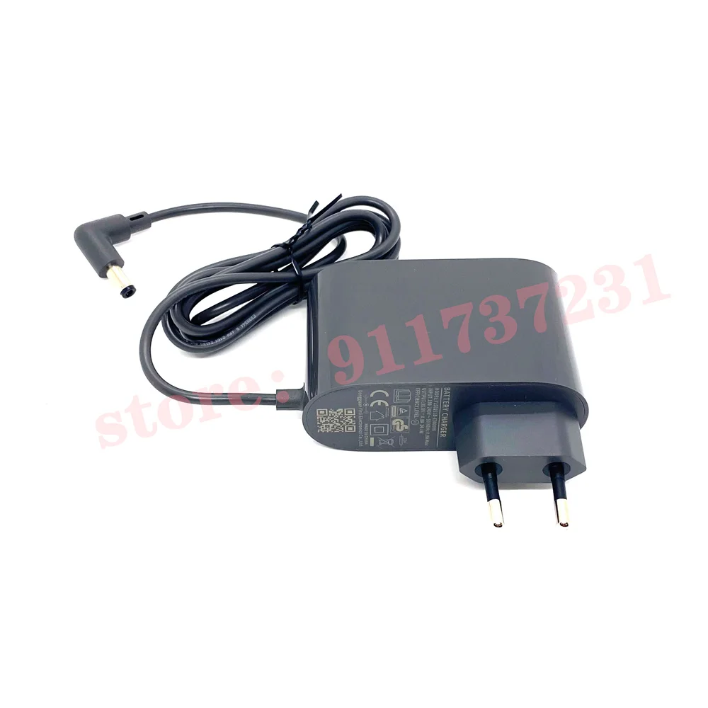 Оригинальный зарядный адаптер со штепсельной вилкой европейского стандарта, запасные части, аксессуары, подходит для зарядного устройства пылесоса Dreame T20