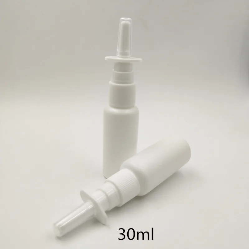 

30pcs/lot 30ml /30cc/1oz empty plastic nasal pump spray bottle mist nose bottle, 30ml nasal spray pump bottles