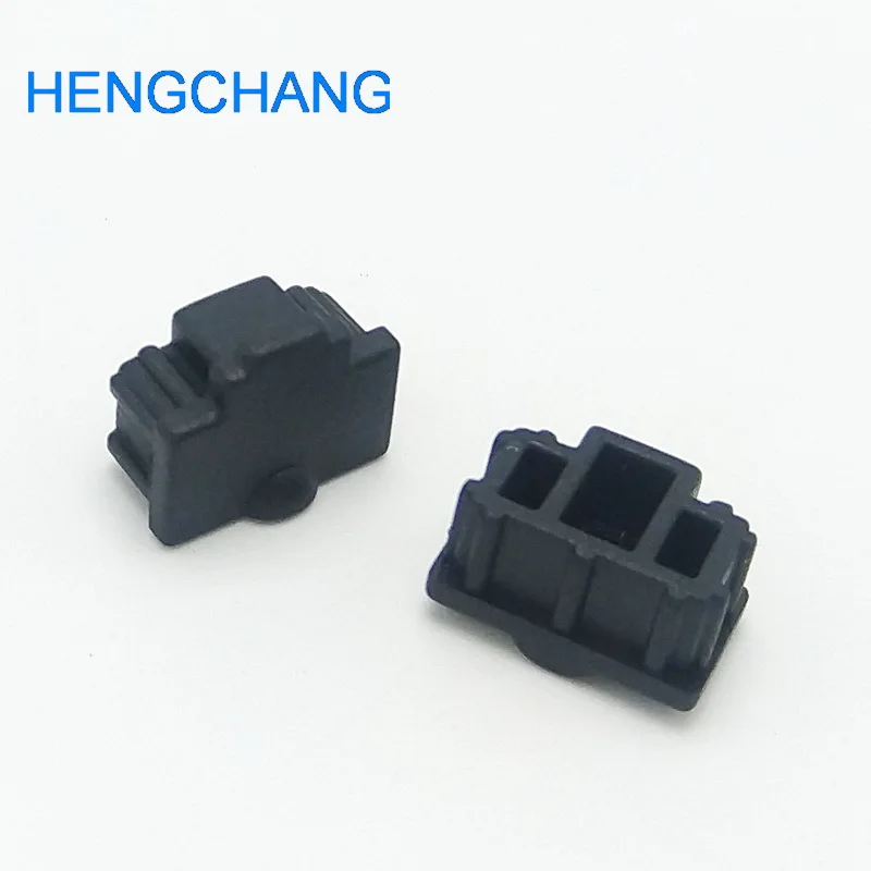 10pcs RJ45 connector ฝุ่นเครือข่ายยางป้องกันฝาครอบ