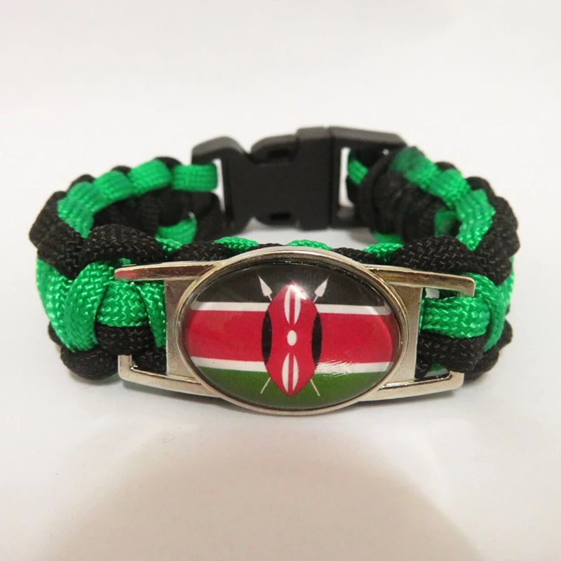 Love Kenya Bracelets Charm Kenya Women Men Bracelets Best Friend Gifts Jewelry