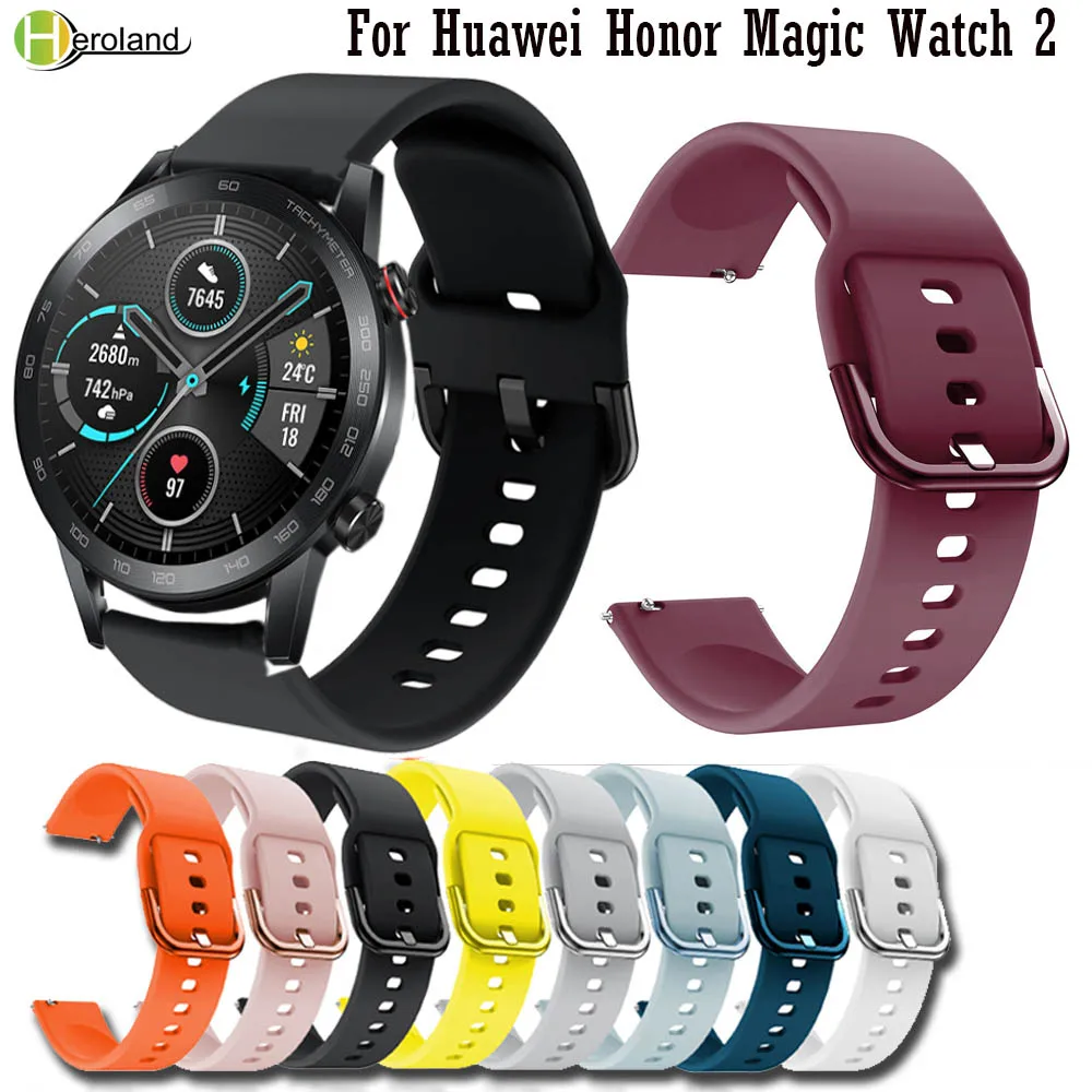 For Huawei Honor Magic Watch Strap Band Sport Smart Wristbands For Huawei Honor Magic Watch 2 46MM belt Bracelet 22mm Watchband