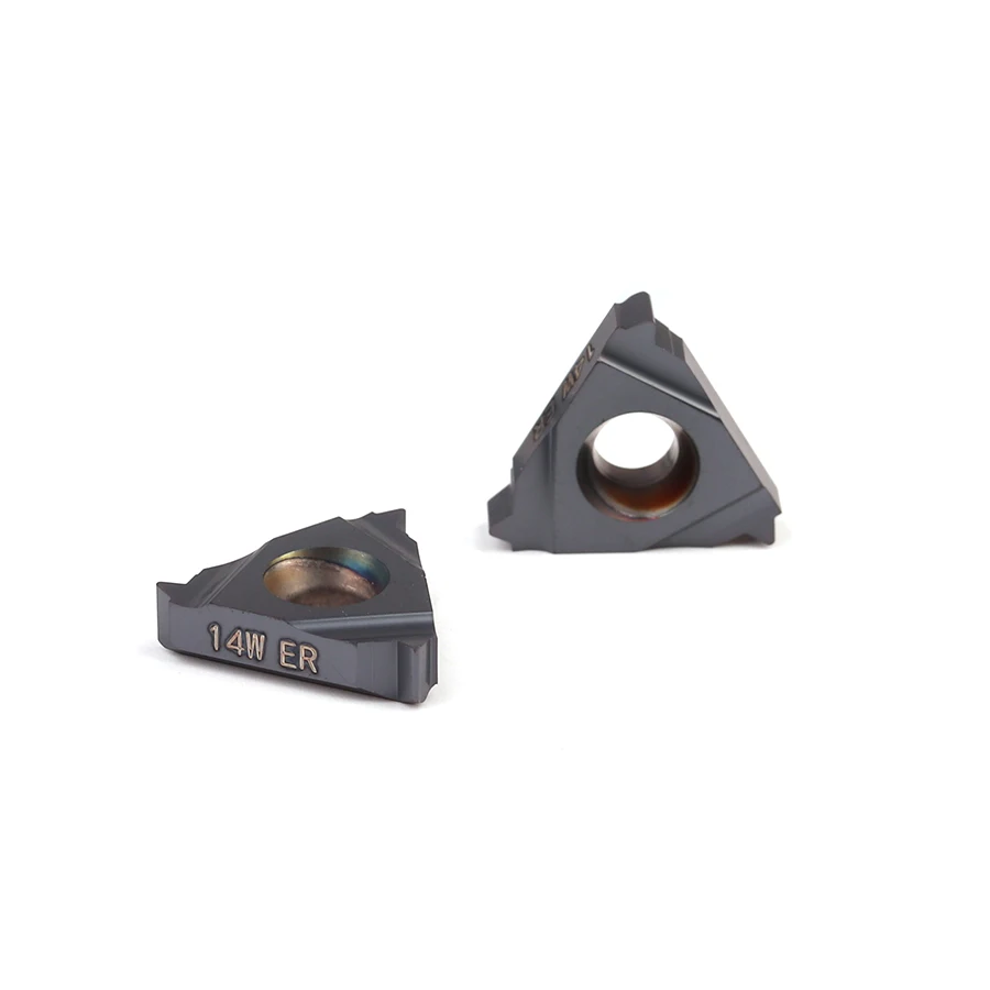 Imagem -05 - w Nk9030 Cnc Torneamento Carboneto de Inserção Torno Cnc Torneamento Inserção Metal Rosqueado Ferramenta de Rosca da Lâmina 16er 11 w 14 Nk9030 16ir 11 14