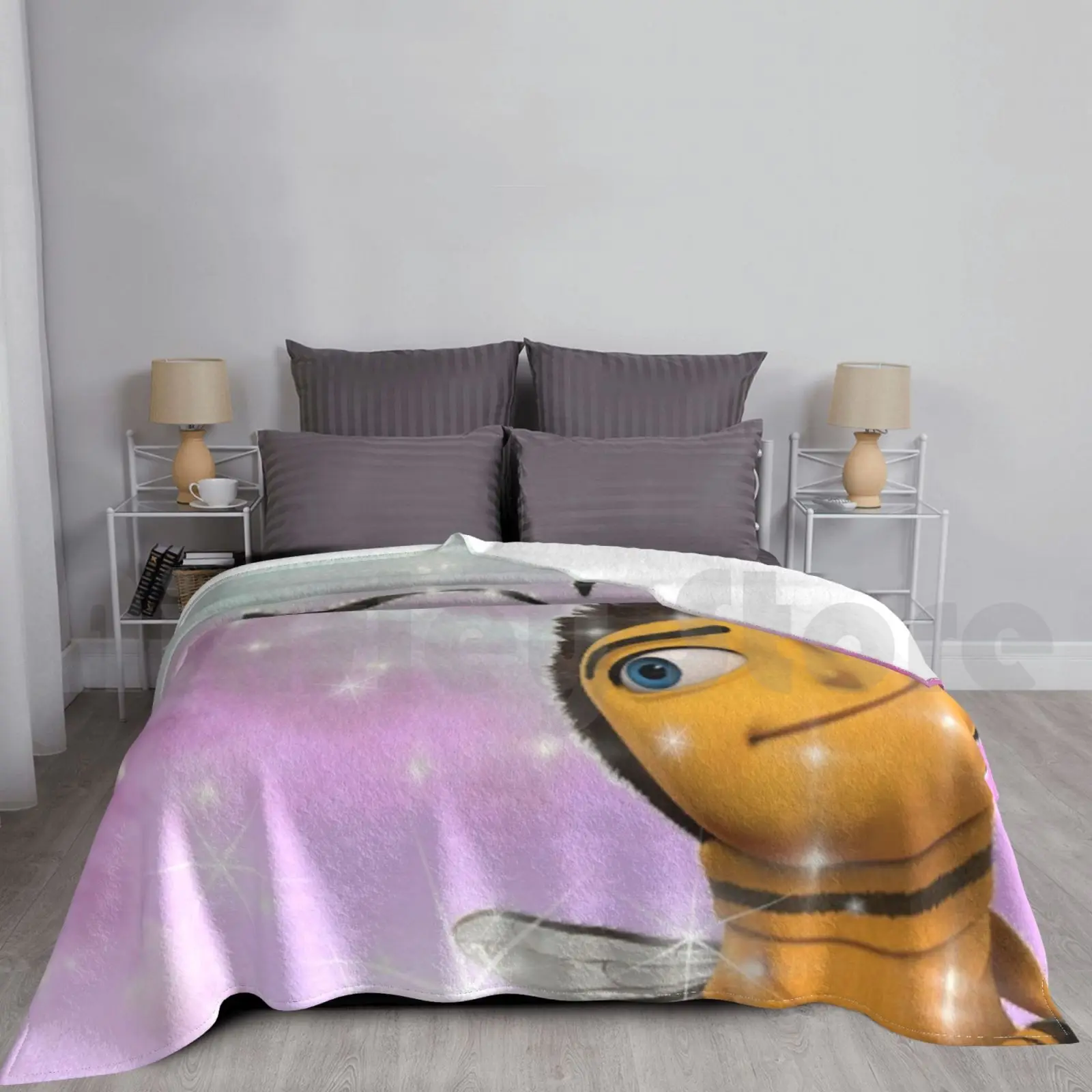 Barry B. Benson Fancam Blanket Fashion Custom Barry Barry B Barry B Benson Bee Movie Bee The Bee Movie