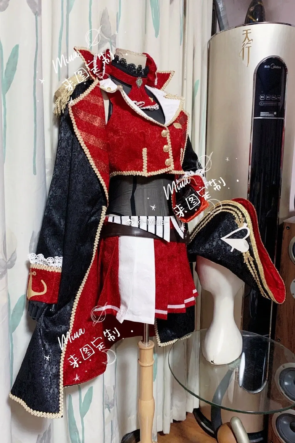 

Anime VTuber Hololive Houshou Marine Captain Uniform Gorgeous Dress Suit Cosplay Costume Women Halloween Free Shipping 2020 New.