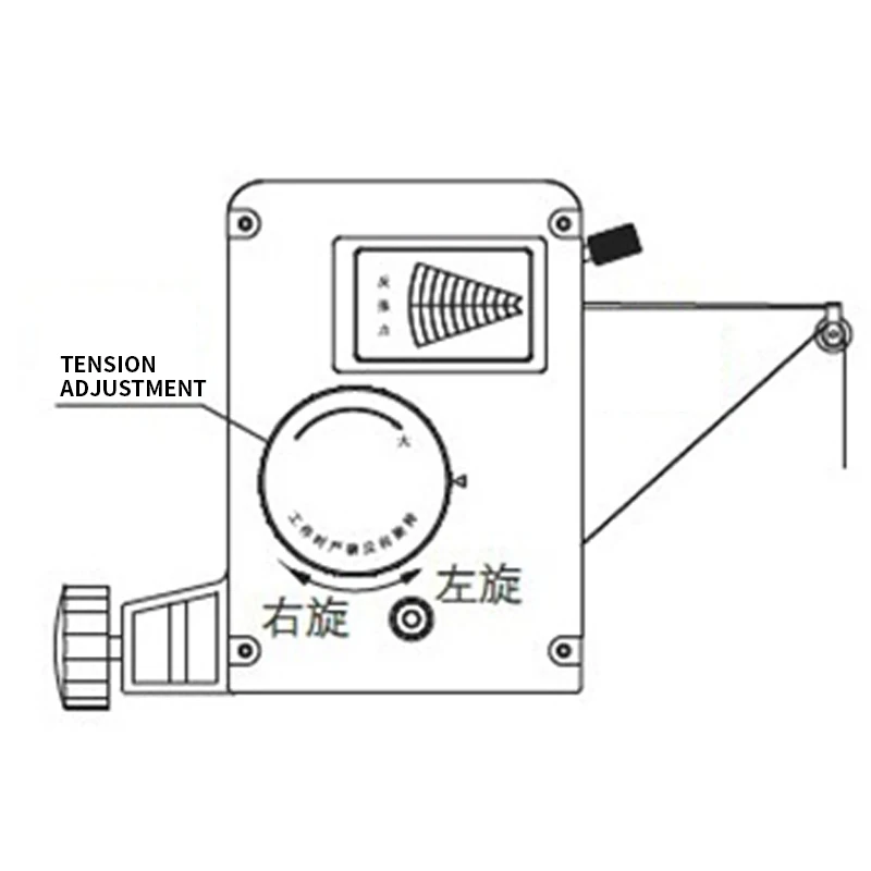 Tensioner Winding machine tensioner Mechanical frictionless magnetic tensioner MT-30/MT-100/MT-200 Stable performance