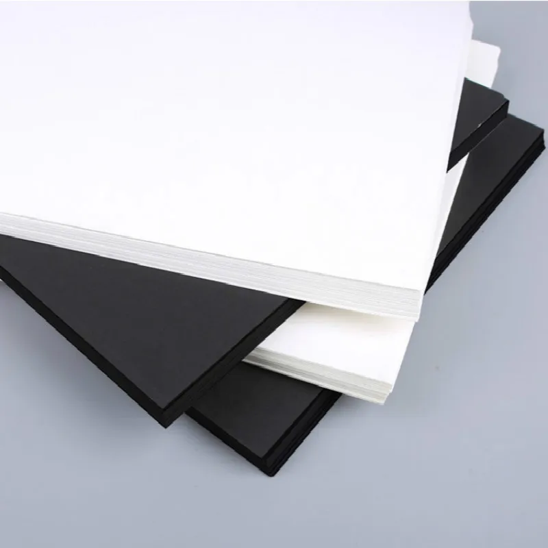 A3 A4 Black White Kraft Paper DIY Card Making 230g 240g Watercolor Sketching Painting Printing Paper Thick Paperboard Cardboard