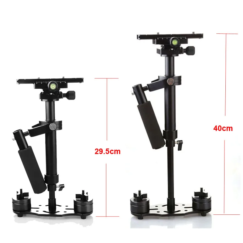 S40 Steadicam 40cm Mini Steadycam Pro Handheld Camera Video Stabilizer for Camcorder Digital Camera Video Canon Nikon Sony DSLR