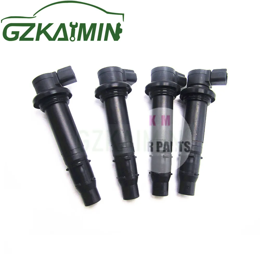 

4PCS Ignition Coils Pack F6T568 Motorcycle Ignition Coil F6T568 Replacement Fit Ignition Coil for Yamaha R6 RJ15 Bj 2009 Engine