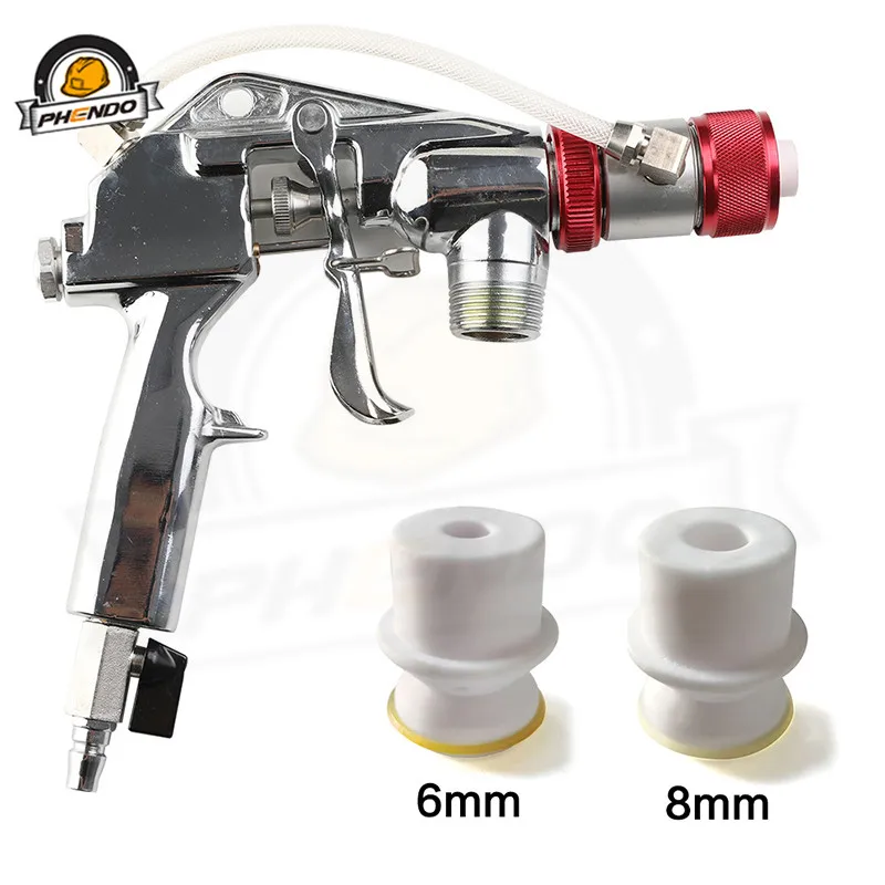 PHENDO 1700 Professional Paint Spray Gun Stone-Texture Paint Spray Gun Paint Tools for Putty Sandblaster Real Stone Paint