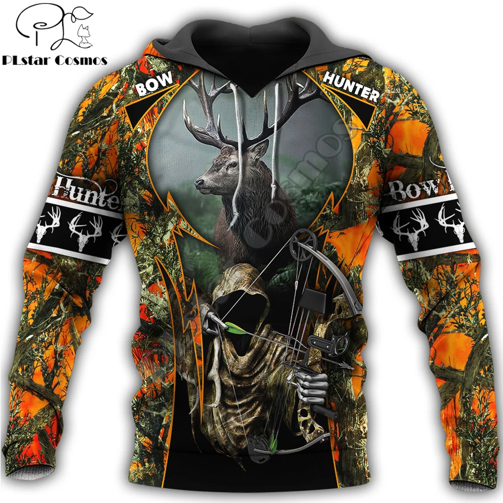 Sudadera camuflaje 3D con capucha KJ071 – Chaqueta informal para pesca - imagen 4