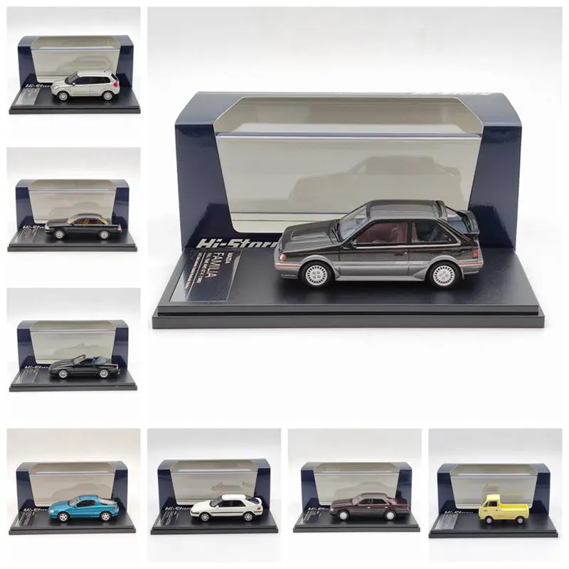 Hi-Story 1/43 Rotary/Porter/RX-7/Familia/Verisa/Eunos/Persona/Luce/Capella/Cosmo Resin Models Car Limited Collection