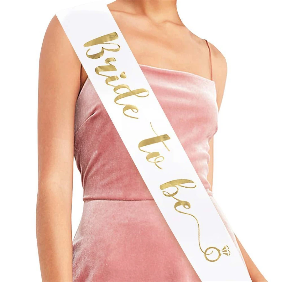 Bride To Be Sash Wi… - image