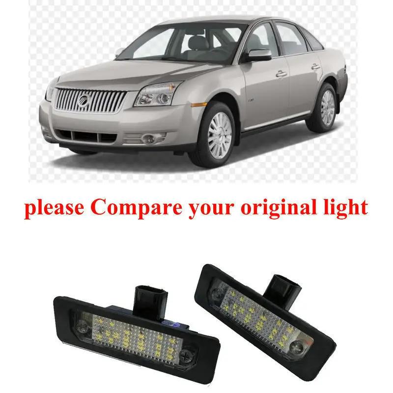 

Car Accessories Special Car License Plate Lamp For Ford Mercury sable 2008 automotive goods car products