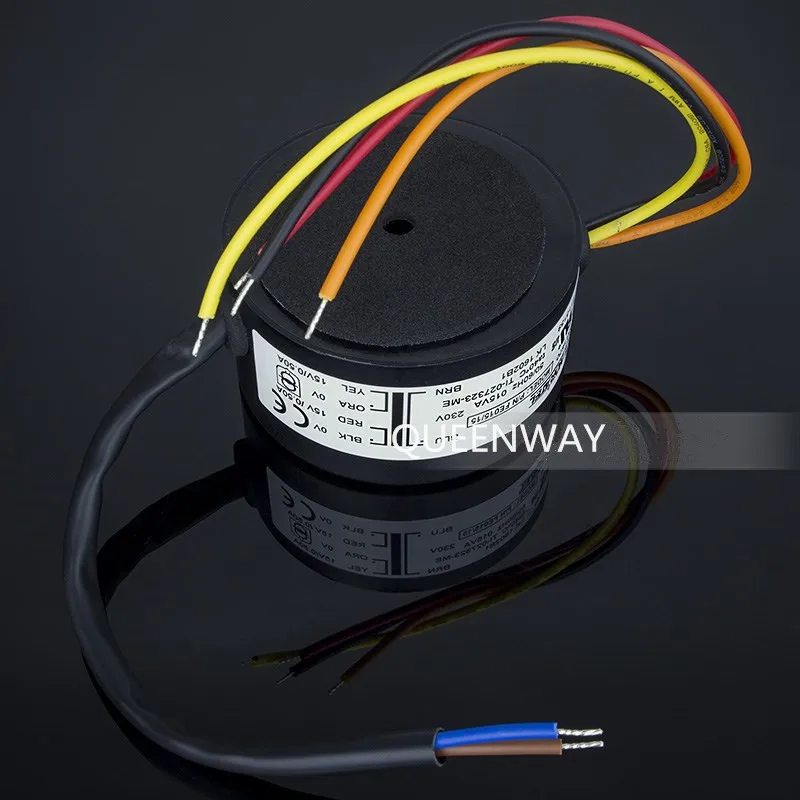 T-026 2* 15V 15W 0.5A NEW NORATEL Sealing Toroidal Transformer Primary 0-230V 50/60Hz /Secondary 0-15V*2 0.5A