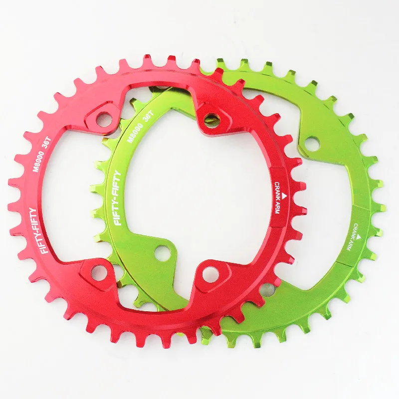 FIFTY-FIFTY 11s 96 BCD MTB Chain Rings Mountain Bikes Hollow Repair Crankset Tooth Aluminum Chainring For M7000/M8000M9000 Crank