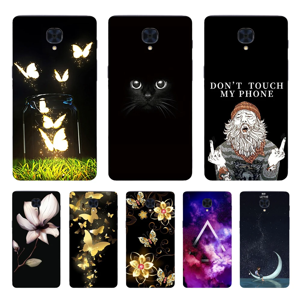 For OnePlus 3t Case Oneplus 3 Back Cover Ultra Thin Silicone Cartoon For Oneplus 3T Cover One Plus 3 Three Phone case Soft Coque