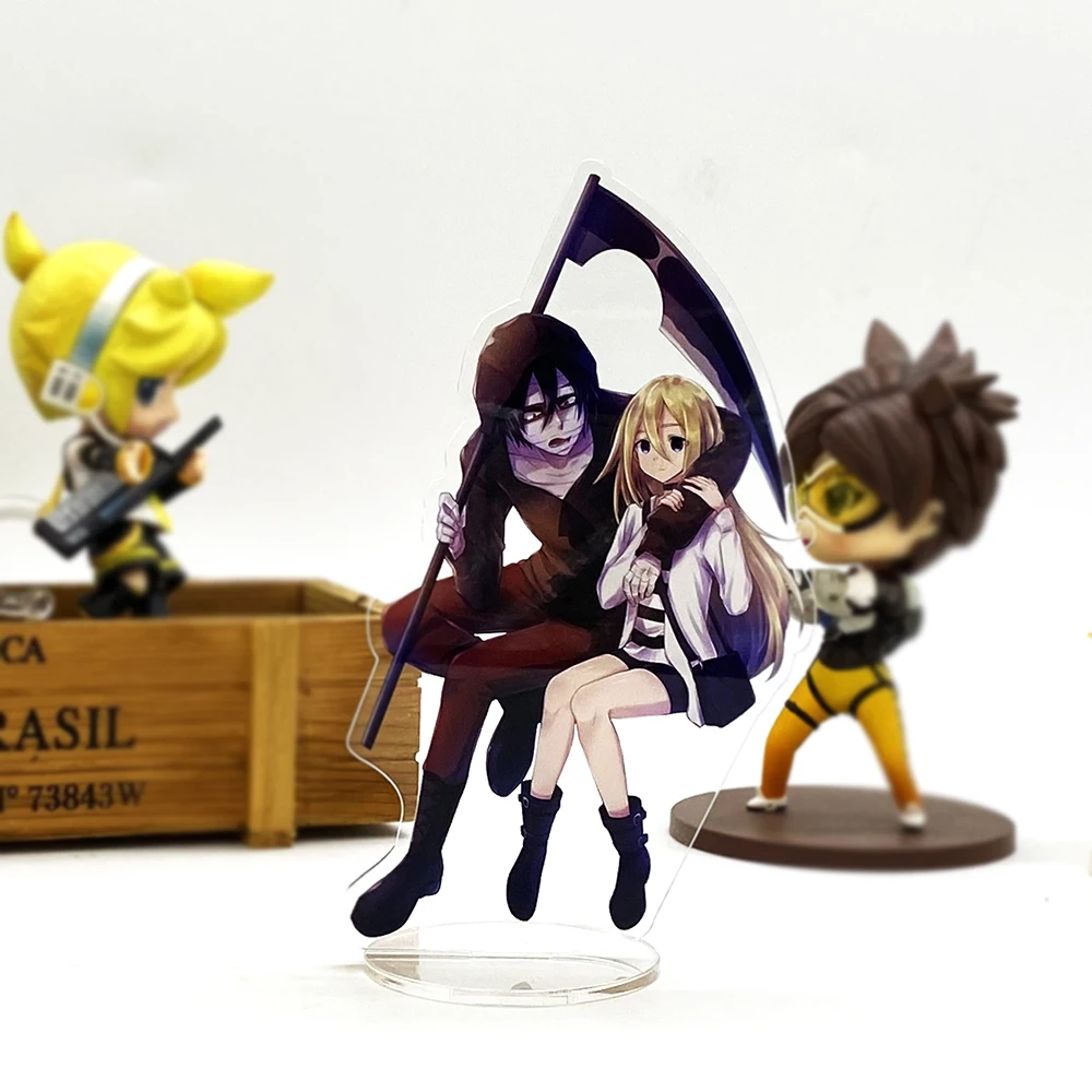 Angels of Death Zack & Rachel #B  anime Japanese acrylic standee figurines desk decoration cake topper