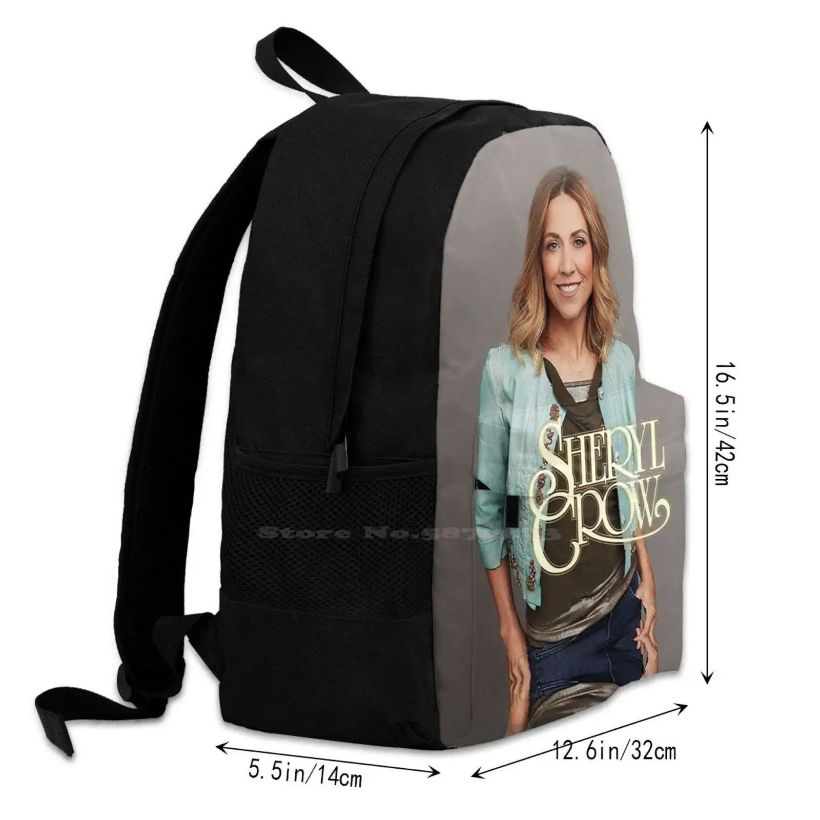 Fourshe Sheryl American Tour 2020 School Bag Big Capacity Backpack Laptop 15 Inch Live Crow Concert Cover World Europe 2021