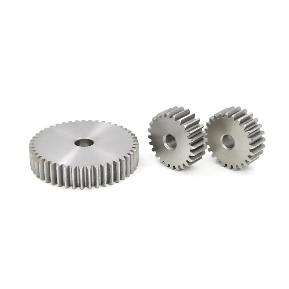 1Pcs 60 Tooth-70 Tooth Mod 1 Spur Gear Thick 10mm 45# Carbon Steel Metal Transmission Pinion Gear