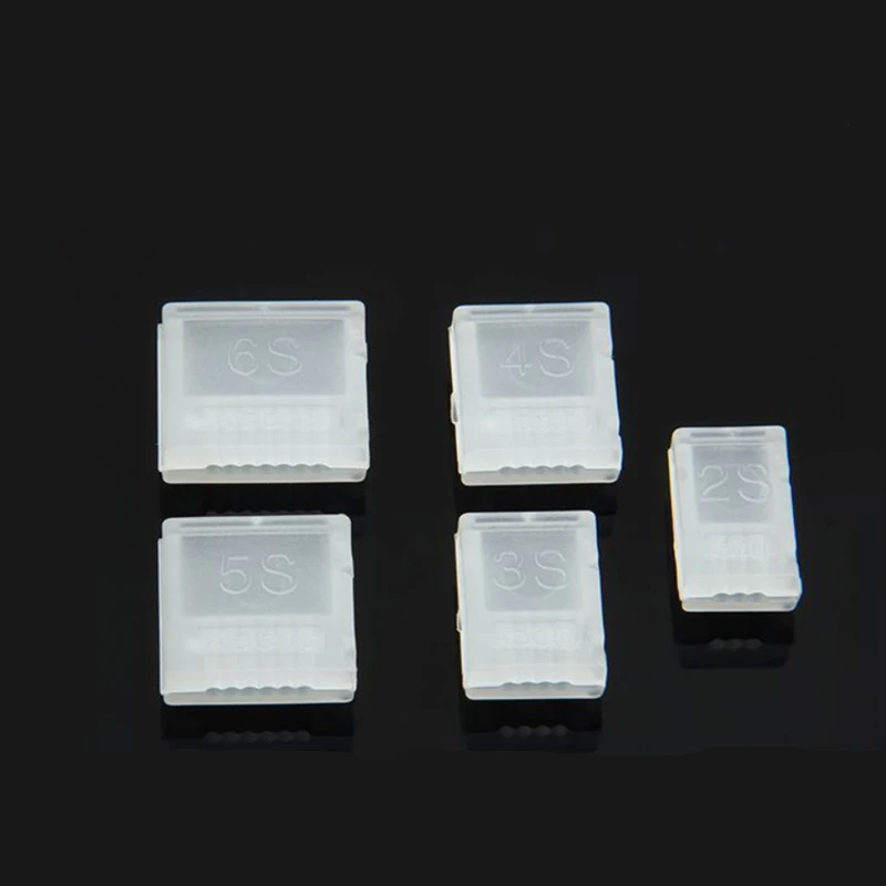 10pcs AB Buckle Clip 2s 3s 4s 5s 6s JST-XH Model Head Protection / Lithium Lipo Battery Balance Connector Plug Wire Set