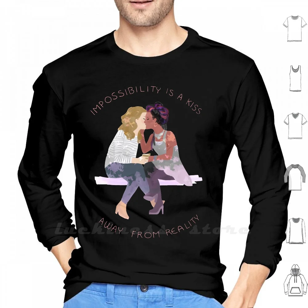 Nomi X Amanita Transparent Long Sleeve Nomi Marks Nomanita Sense8 Sensates Jamie Clayton Freema Agyeman