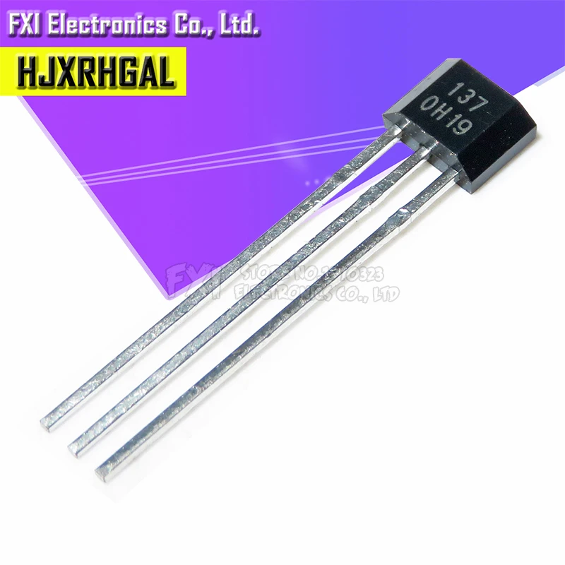 1000pcs OH137 Hall Effect Sensor for Highly Sensitive Instruments TO-92S TO-92  In-kind Shooting new