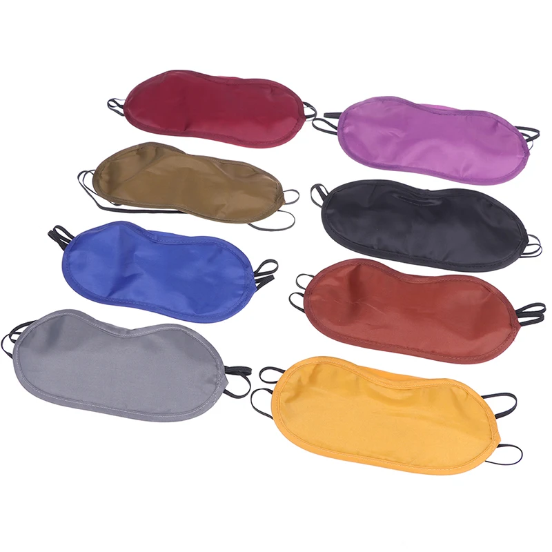 10PCS Eye Aid Travel Rest Eye Cover Sleeping Mask Aviation Sleep Mask Unisex Fashion Portable Elastic Bandage Hot