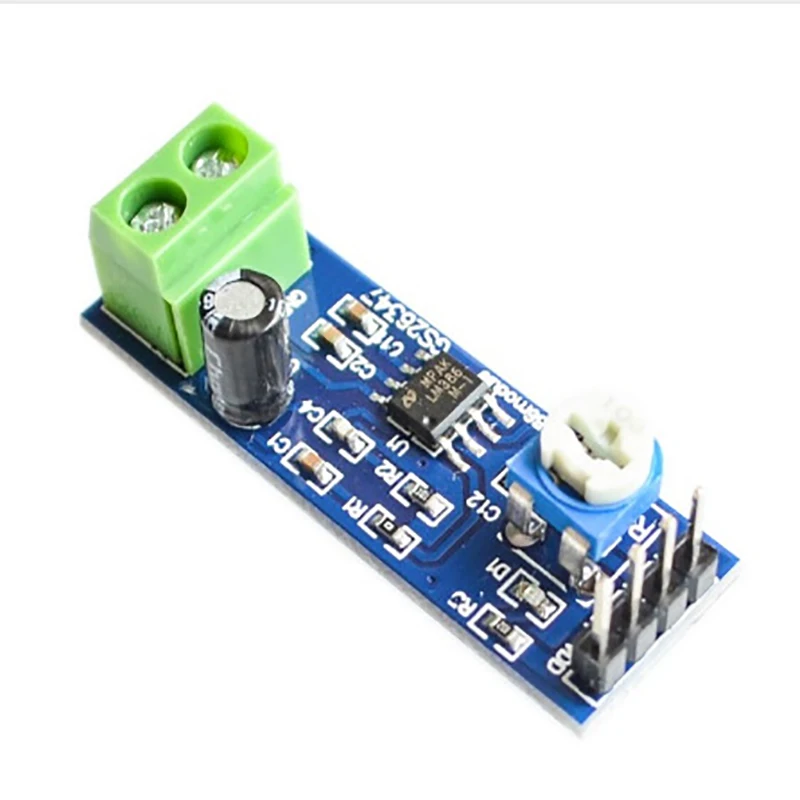 LM386 модуль усилителя мощности звука 200 увеличение времени Плата усилителя подойдет как для повседневной носки, так усилитель мощности 10K Вхо...