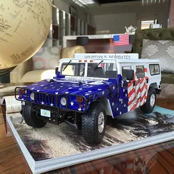 1/18 die-cast alloy mini high imitation Hummer H1 car model simulation metal car children adult gift collection souvenir display