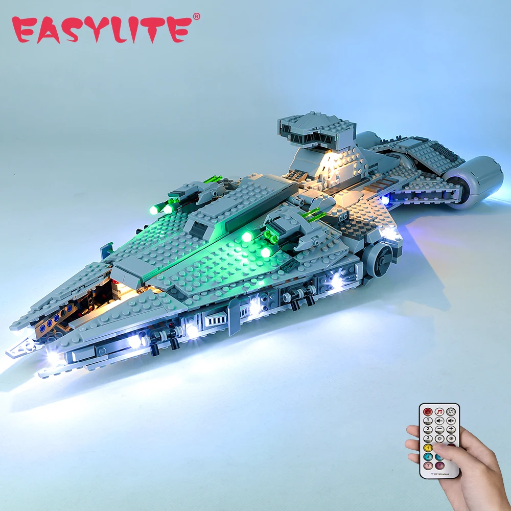 EASYLITE LED Light Up Kit For 75315 Star War Imperial Light Cruiser Block DIY Toy Building Blocks Lighting Set NOT Include Model