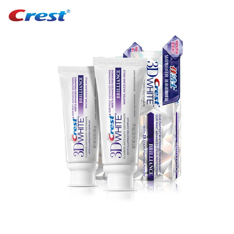 Professional Crest 3D White Original Toothpaste Anticavity Complex Toothpaste Activated Charcoal Advanced Teeth Whitening