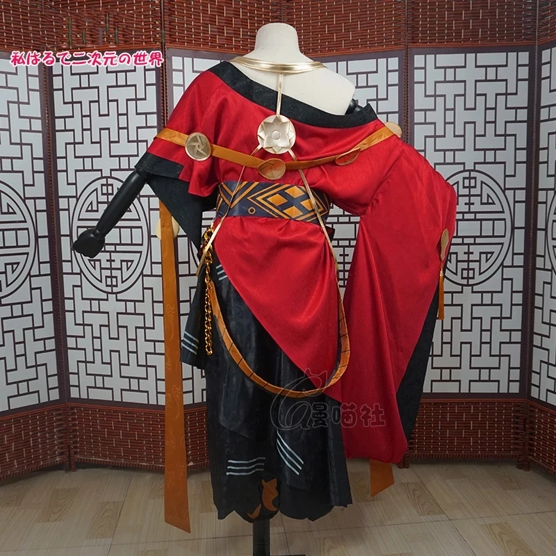 COS-HoHo Anime Onmyoji Asura SSR De Terugkeer Van Demonen Voordat Ontwaken Spel Pak Uniform Cosplay Kostuum Halloween Party Outfit