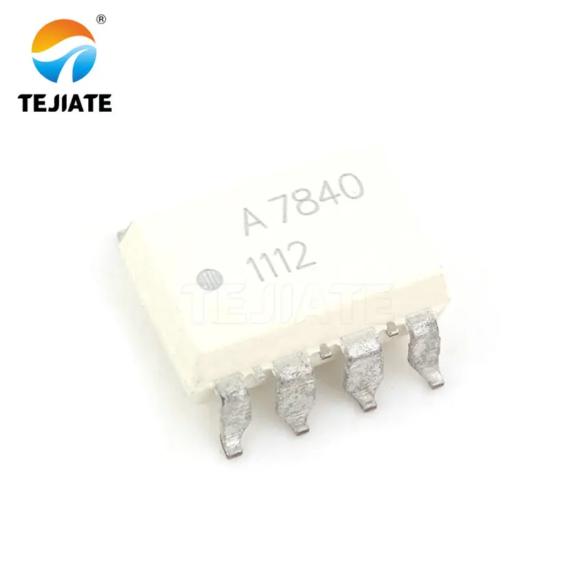 1PCS HCPL-7840-500E A7840 Isolator Optocoupler SMD8