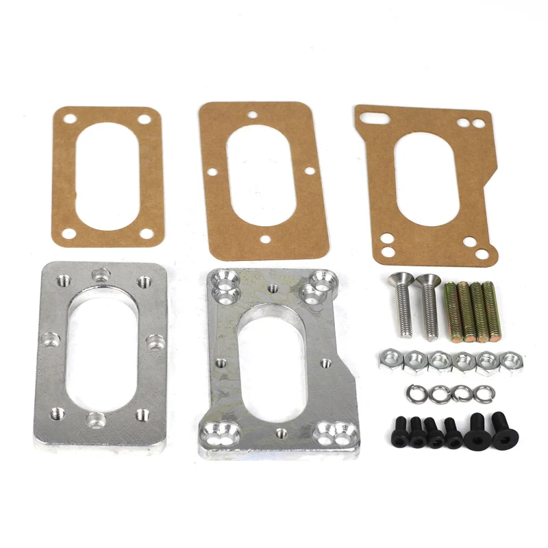 SherryBerg fajs EMPI carburettor carb Carburetor adapter kit for Toyota 22R 20R Weber gaskets hardware 32/36 dgv dgev dgav