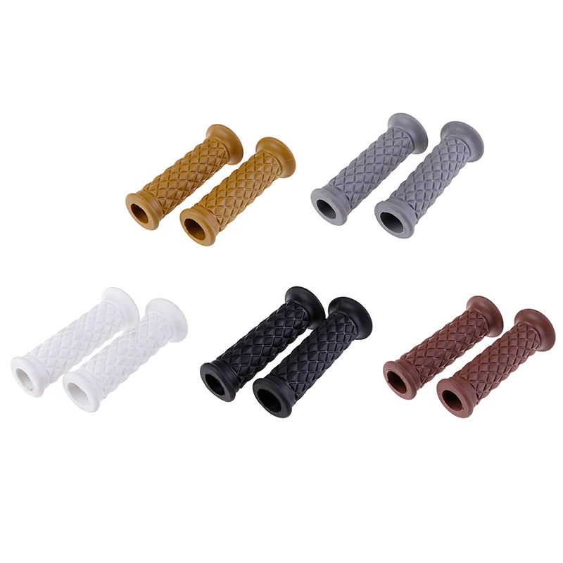 Retro Classic Motorbike Grips Handle Bar Vintage Scooter Accessories For Harley Yamaha Motorcycle Handlebar Cafe Racer Moto Grip