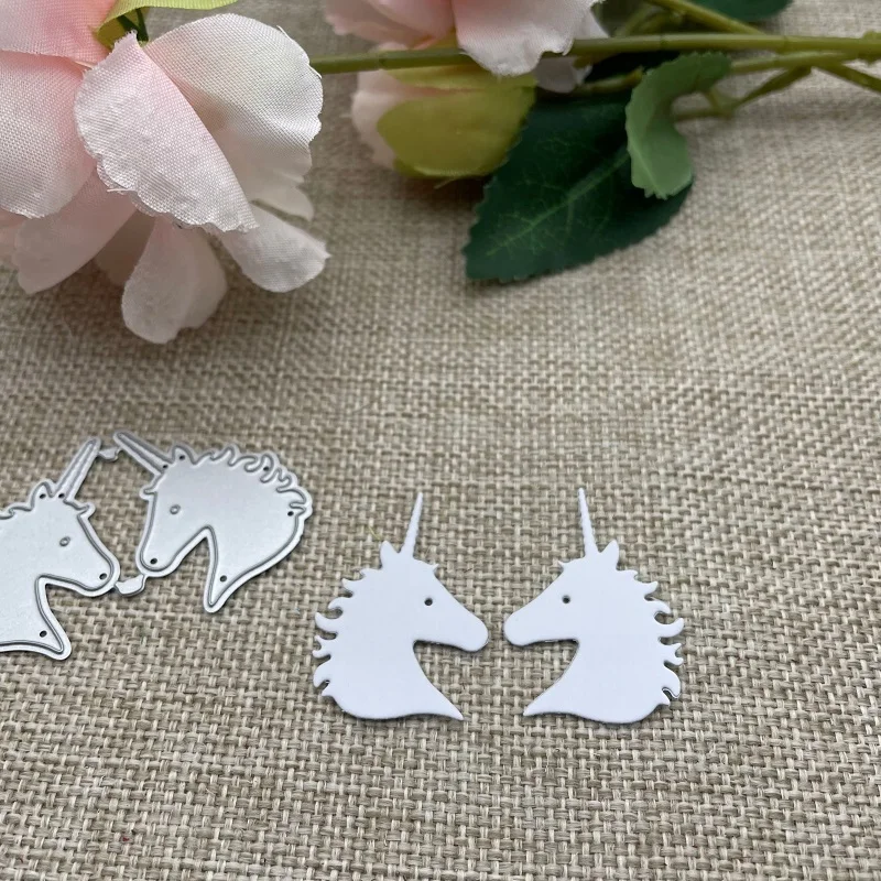 Unicorn decoration Metal Cutting Dies Stencils For DIY Scrapbooking Decorative Embossing Handcraft Die Cutting Template Mold