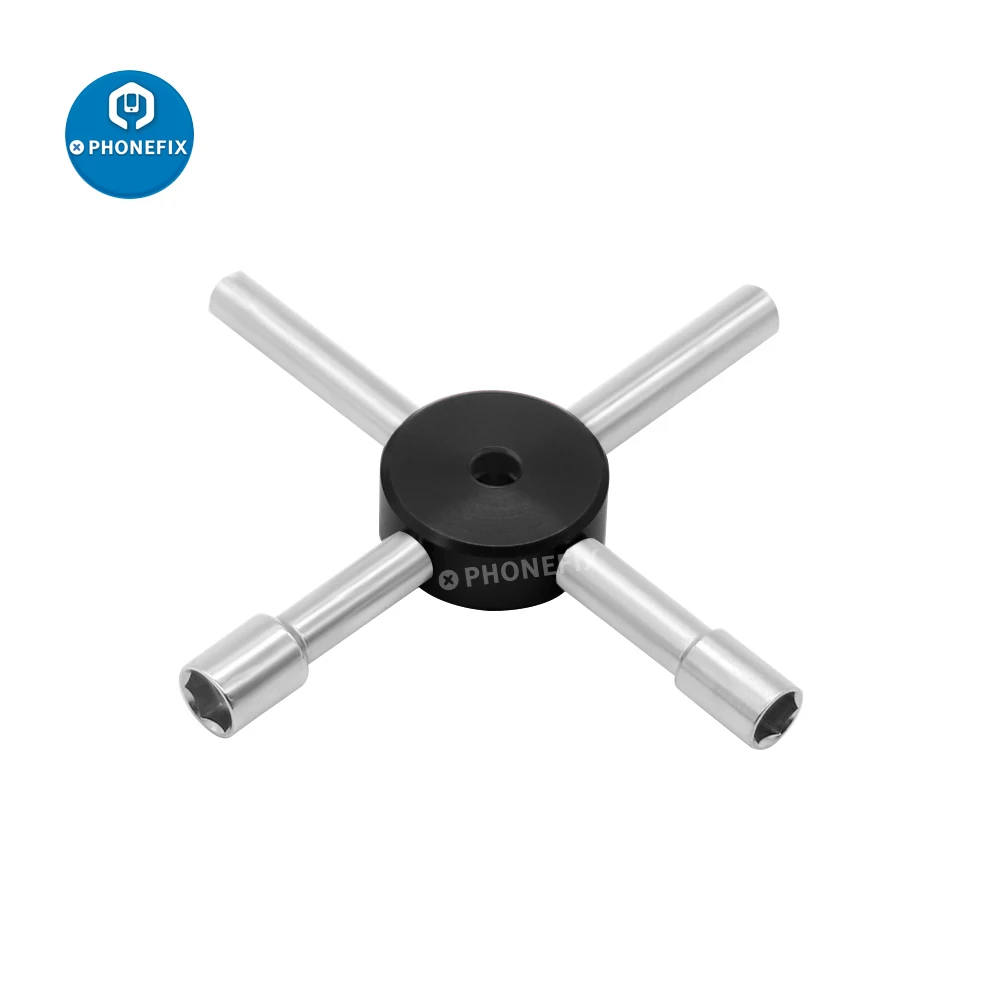 Kit de ferramentas de reparo rc 4in1 hex porca parafuso driver conjunto 4.0/5.5/7.0/8.0mm para rc fpv carro corrida drone fixo-asa soquete chaves de fenda