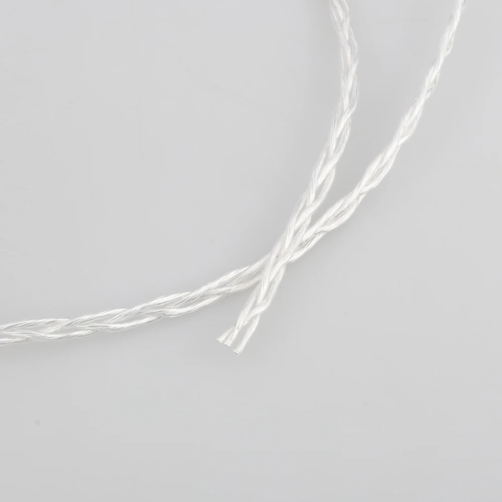 Audiocrast 3AG Bạc Audio Dây Cho DIY RCA Đồng Hồ Đeo Tay Liên Thông Cáp Cân Bằng Cáp Hi Cấp Hifi Số Lượng Lớn Dây