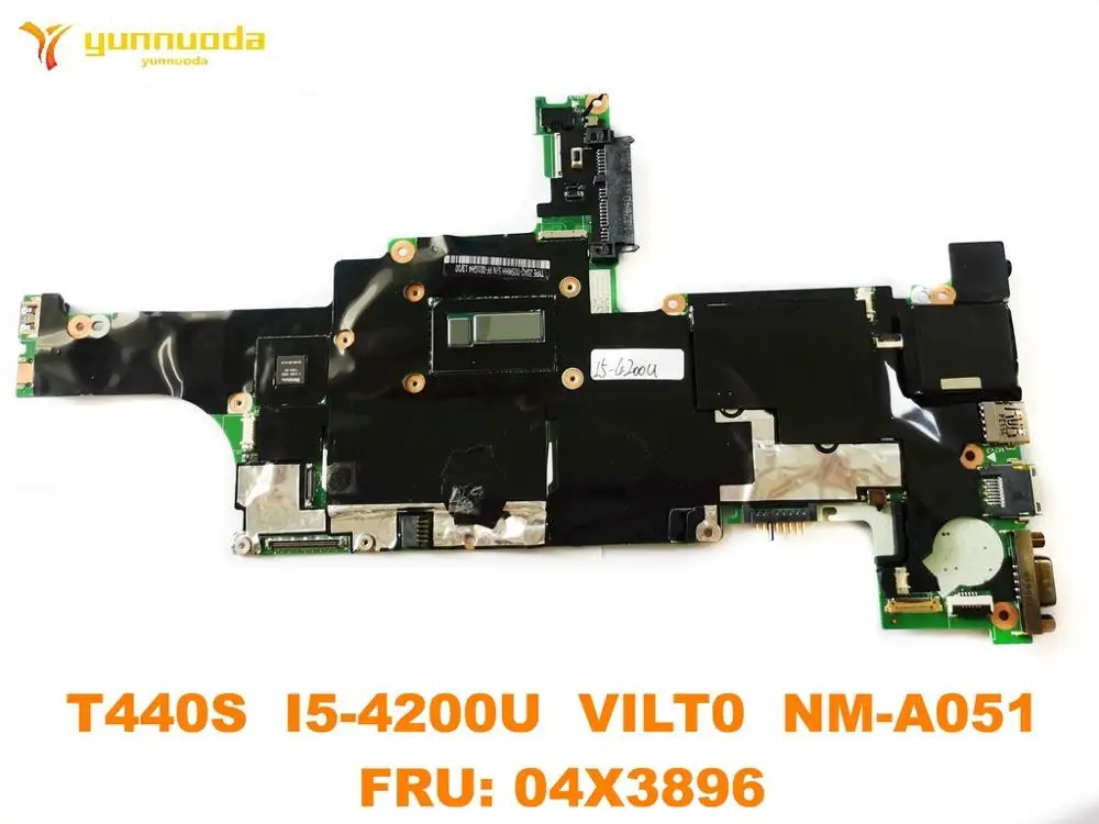 

Original for Lenovo Thinkpad T440S Laptop motherboard T440S I5-4200U VILT0 NM-A051 FRU 04X3896 tested good free shipping