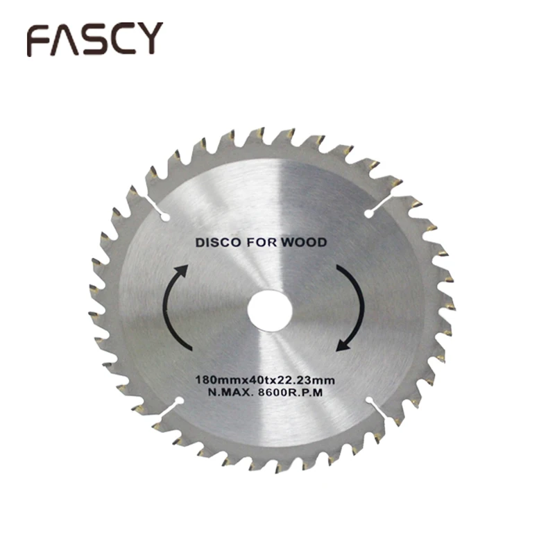 1pc 180mm 40 teeth carbide tipped Circular Saw Blade wood cutting disc for DIY & decoration working